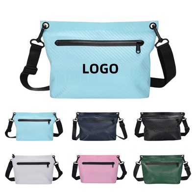 PVC Waterproof Crossbody Bag