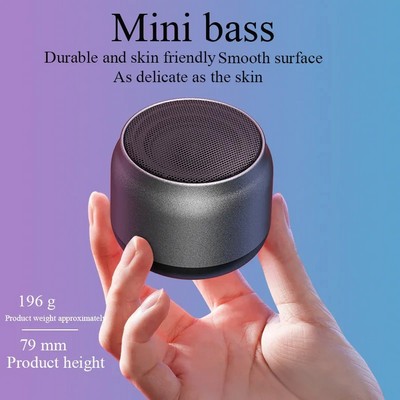 OEM Outdoor Portable Metal Wireless Bluetooth Speaker