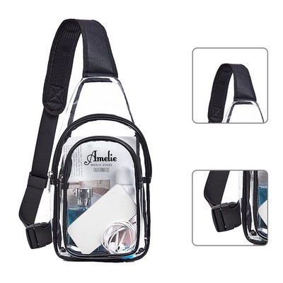Clear Chest Sling Bag