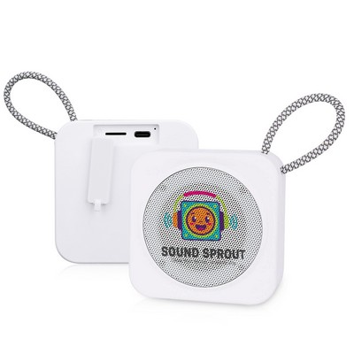 Waterproof Wireless Speaker with Woven Strap