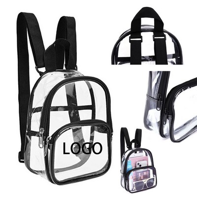 Travel Heavy Duty Clear Bag PVC Transparent Backpack