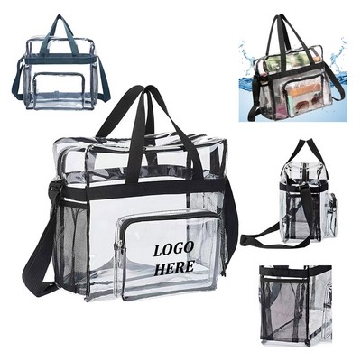 Transparent Pvc Tote For Everyday Carry