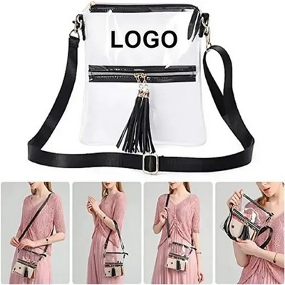 Transparent PVC Shoulder Bag