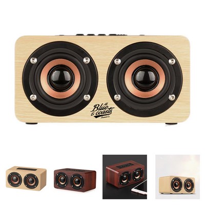 Portable Stereo Bluetooth Speaker with Waterproof Travel Pouch