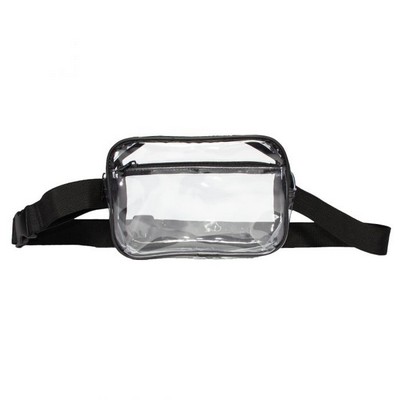 Clear Stadium 2 Pocket Crossbody Bag