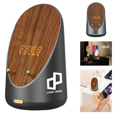 Retro Wireless Charging Induction Speaker