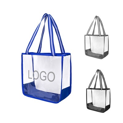 Clear PVC Tote Bag
