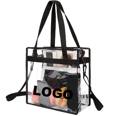 PVC Crossbody Dual Purpose Poly Bag