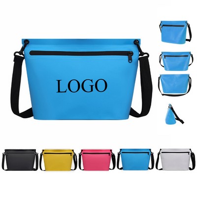 PVC Waterproof Crossbody Bag