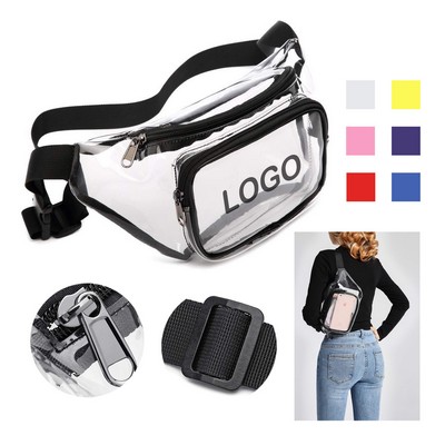 Clear Transparent PVC Fanny Pack