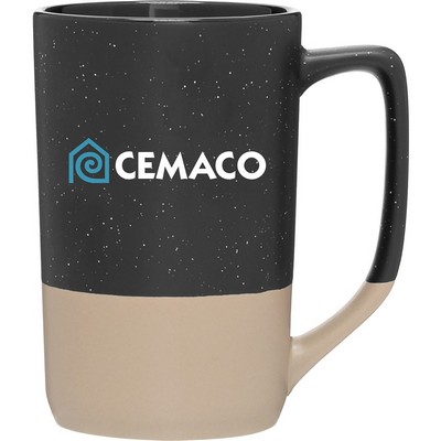 17 oz Damon Ceramic Mug (Matte Black)