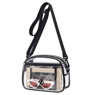 PVC Transparent Crossbody Bag Single Shoulder Bag