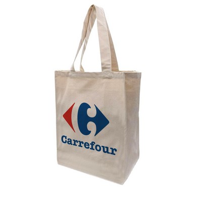 12 Oz. Heavy Duty Cotton Canvas Grocery Tote Bag