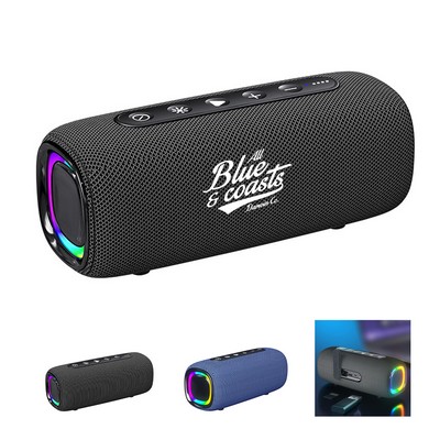 Portable Bluetooth Speaker with RGB Light