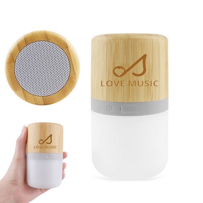 Mini Bamboo Wireless Audio Speaker
